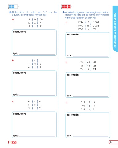 Page 40 - Razonamiento Matemático Primaria